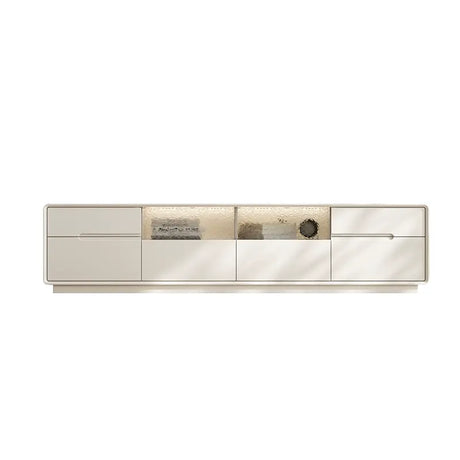 LINYUE Cassian Italian Minimalist Cream TV Cabinet from LINYUE