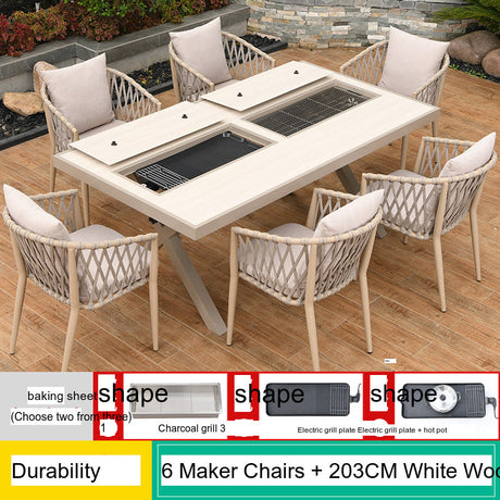 MOJIA Callista Aluminum Outdoor Lounge Chair for Modern Villas from MOJIA