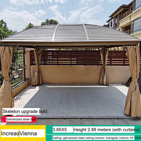 MOJIA Thalassa High-End Outdoor Pavilion for Luxurious Spaces from MOJIA