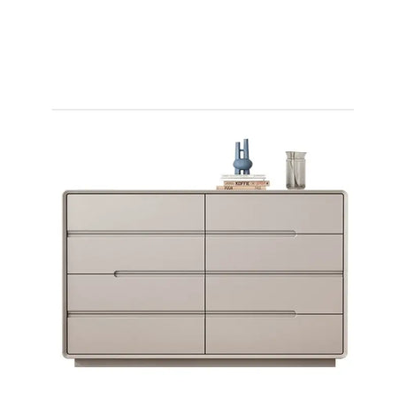 LINYUE Gideon Italian Black Minimalist Multi-Drawer Cabinet from LINYUE