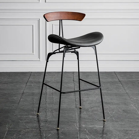 ABOUT WHITE Amaya Elegant Industrial Bar Stool from ABOUT WHITE