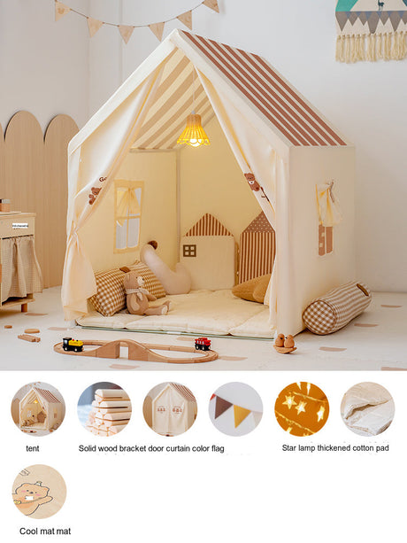 LITTLE DOVE Isidore Enchanted Castle Indoor Tent Playhouse from LITTLE DOVE