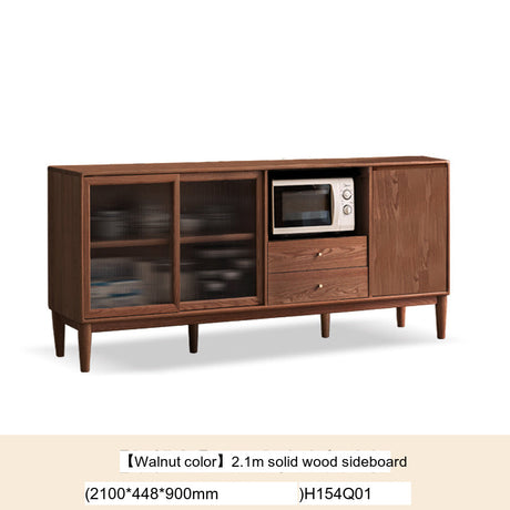 GENJI Akihiro Elegant Solid Wood High Cabinet from GENJI