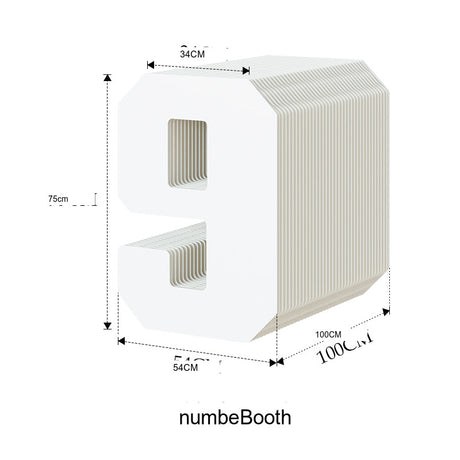 SHIBA Marisabel Customizable Alphanumeric Display Stand from SHIBA