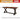 WEIMEI Calypso Rustic Sturdy Dining Table & Chair Set from WEIMEI