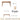 XIXI Harley Cherry Wood Dining Set from maija