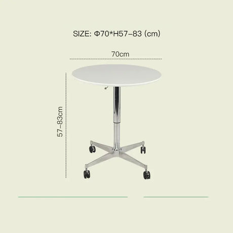 LAZYSPACE Zoey Solid Wood Lift Table from LAZYSPACE