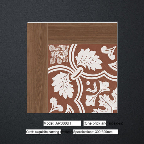 LOFTWELL Mistral Sleek Modern Small Tiles 300x300 Green Wall Tile from LOFTWELL