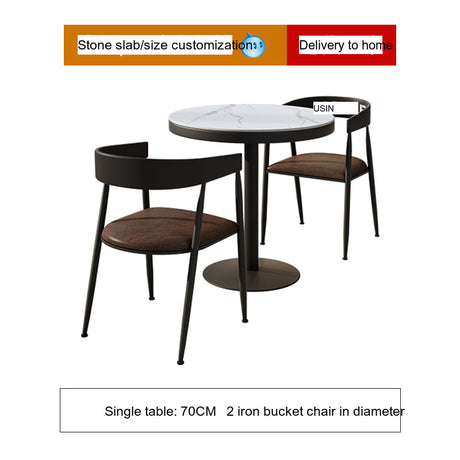 WEIMEI Zafiro Chic Minimalist Rock Table Set Bar Essentials from WEIMEI