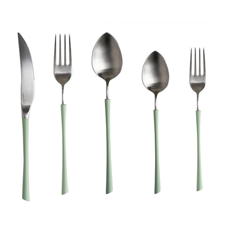 MOMO'S TALK Elowen Elegant Stainless Steel Dinnerware Set from MOMO'S TALK