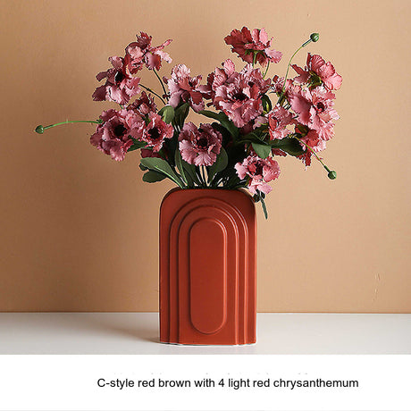 LIVETAI Isolde Elegant Nordic Art Ceramics Flower Relief Pack from LIVETAI