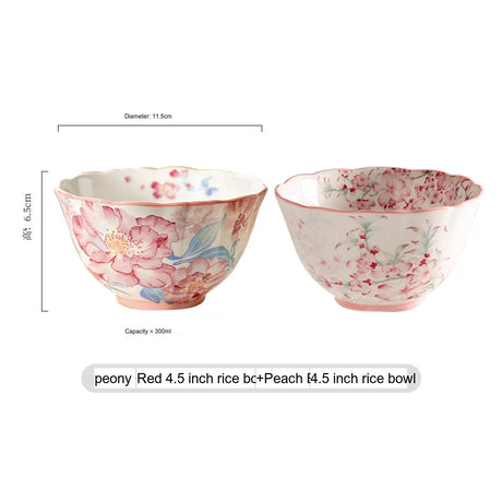 MOSE Twelve Flower Rice Bowl from MOSE