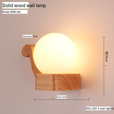 BOJI Haruki Elegant Minimalist Wall Table Lamp from BOJI