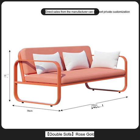 DIME GARDEN Marisol Modern Rainproof Outdoor Sofa Chair from DIME GARDEN