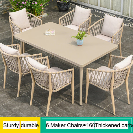 MOJIA Alaric Extendable Metal Lounge Chair for Relaxing Outdoors from MOJIA