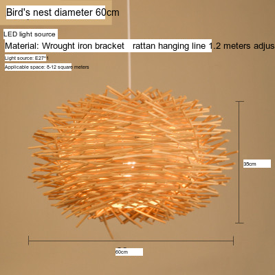 BOJI Kintaro Elegant Bamboo Chandeliers from BOJI