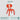 ABOUT WHITE Hanae Stylish Red Plastic Dining Chair from ABOUT WHITE
