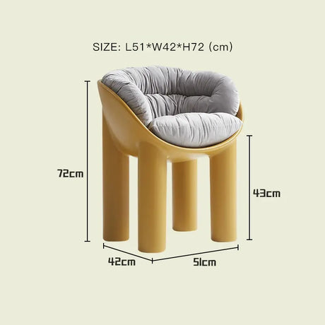 LAZYSPACE Zoey Elephant Legs Chair from LAZYSPACE