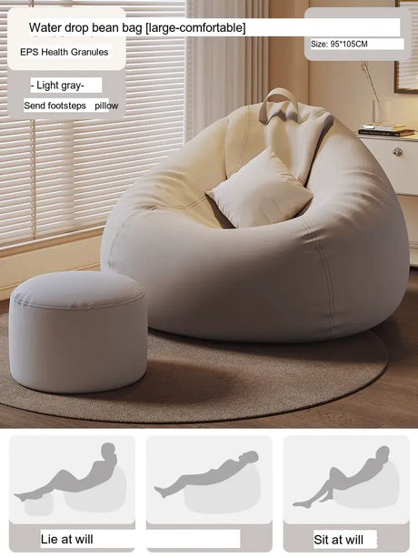 LEDONG Haruki Cozy Compact Recliner Chair from LEDONG