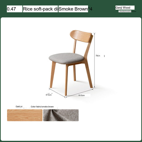 GENJI Hyun-Soo Scandinavian Natural Wood Highchair from GENJI