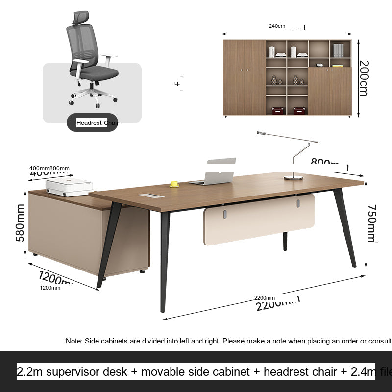 MUTINI Marcellus Sleek Modern Office Desk from MUTINI