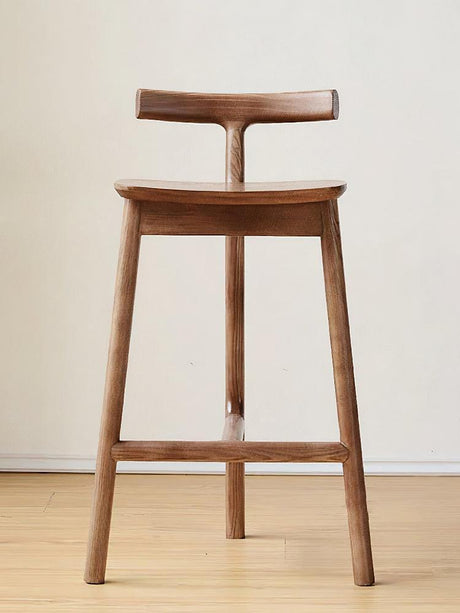 GENJI Araceli Sleek Ashwood Bar Stool - Lightweight Luxury Design from GENJI