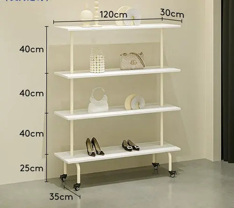 SM Liam Black Shoes and Clothing Stand from SM