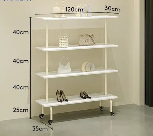 SM Liam Black Shoes and Clothing Stand from SM