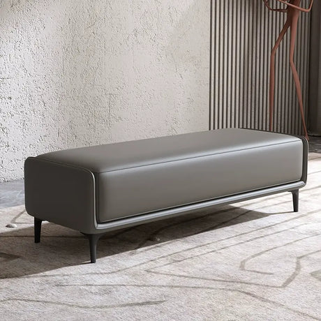 MOXER Isolde Modern Simple Leather Bench from MOXER