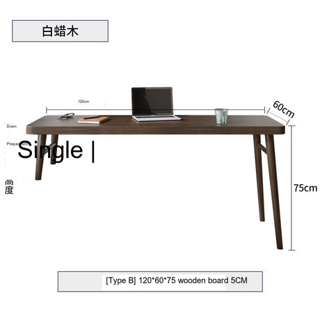 SUNX Solid Wood Short-Legged Desk from SUNX