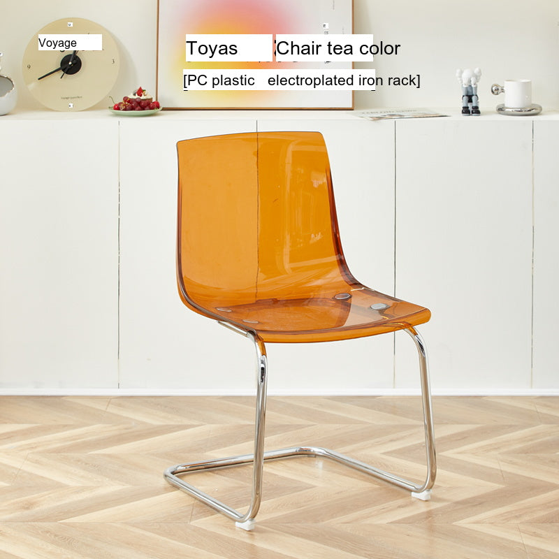NIYE Isolde Sleek Transparent Dining Chair from NIYE