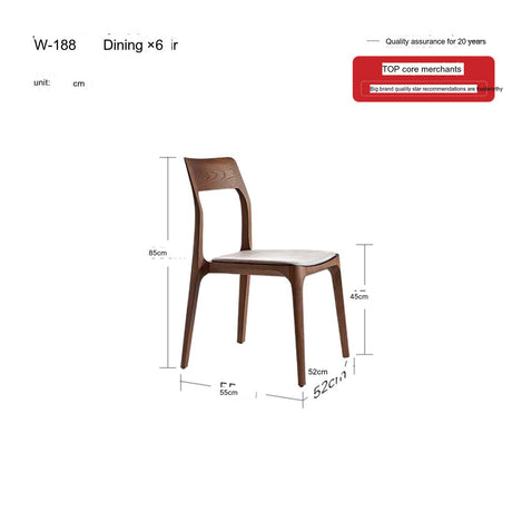 QUANMU Isadora High-End Light Cream Dining Table from QUANMU