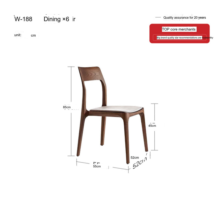 QUANMU Isadora High-End Light Cream Dining Table from QUANMU