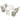 SUNNY Isadora Scandinavian Simple Light Luxury Café Table and Chair Set from SUNNY
