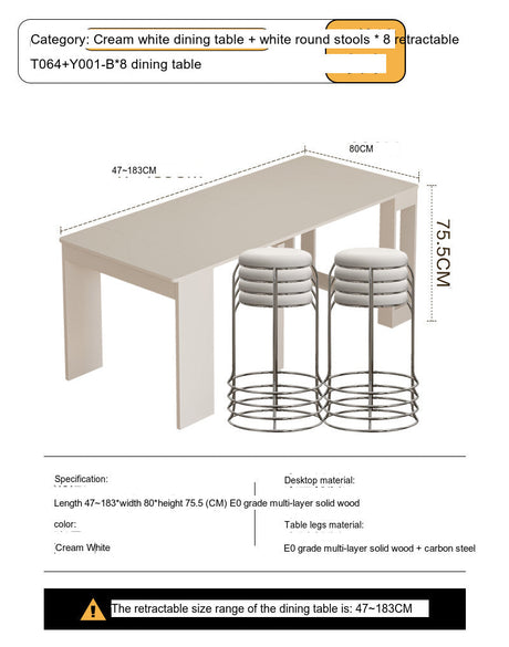 Holly Extendable Dining Table from MODENG