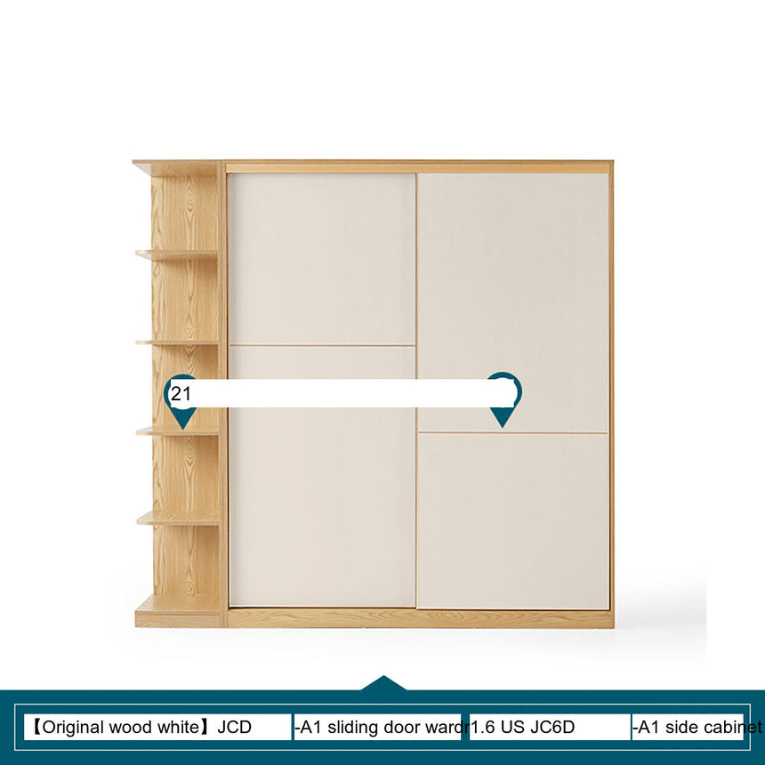 LINSYKIDS Japanese Style Sliding Door Wardrobe from LINSY KIDS