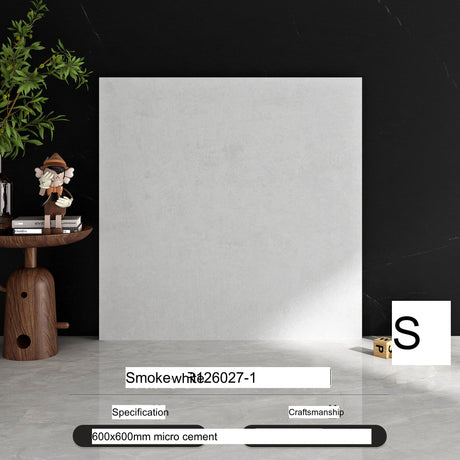 LOFTWELL Santiago Luxurious Soft-Light Velvet Microcement Tile from LOFTWELL