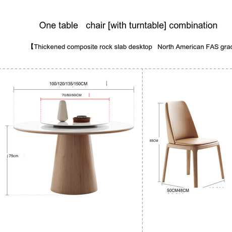 OROMA Lysandra Sleek Modern Dining Set from OROMA