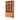 BAIYA SHUNAN Elowen Rustic Natural Wood Bookcase Furniture from BAIYA SHUNAN