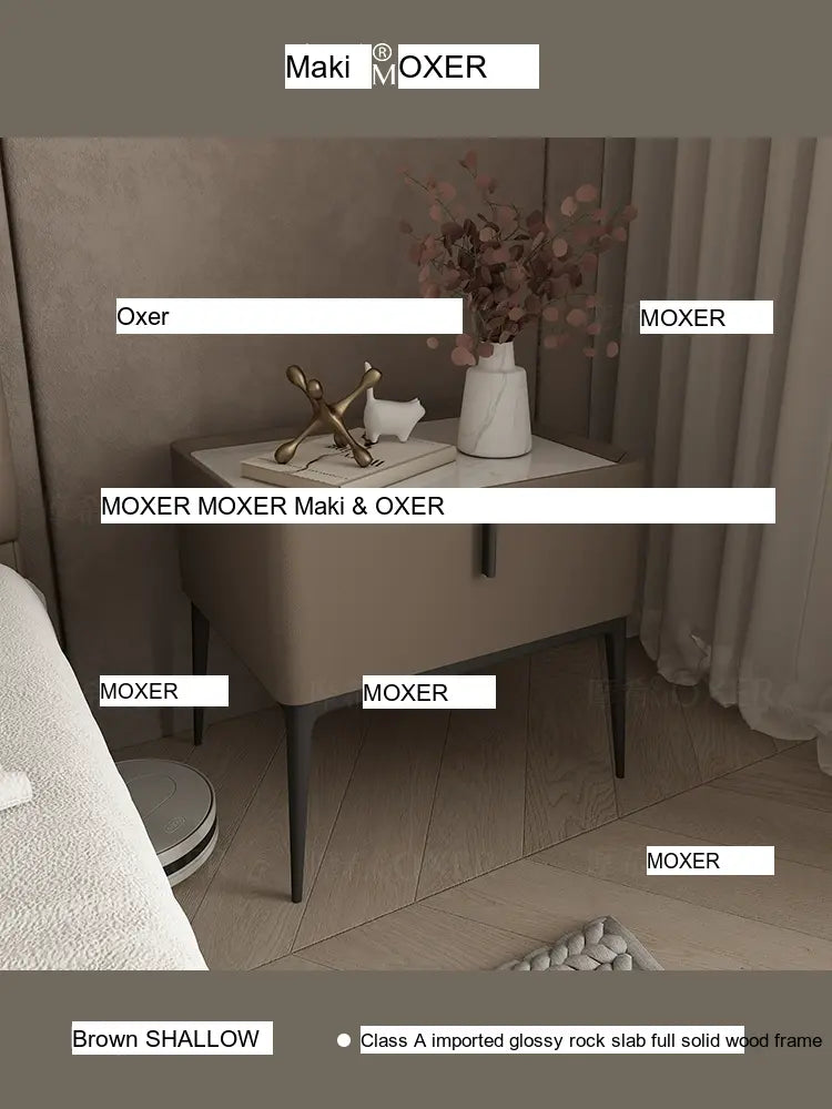 MOXER Lira Modern Simple Nightstand Table from MOXER