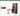 GENJI Haruka Solid Wood Integrated Study Desk from GENJI