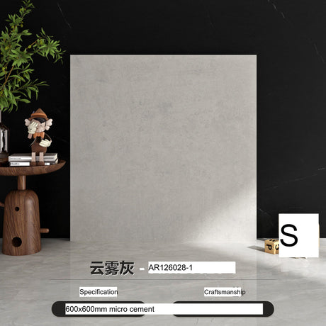 LOFTWELL Santiago Luxurious Soft-Light Velvet Microcement Tile from LOFTWELL