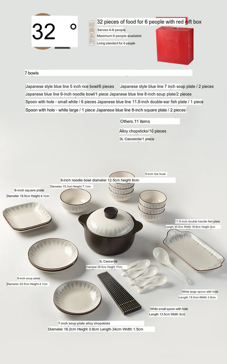 MOSE Modern Minimalist Tableware Set from MOSE