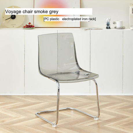 NIYE Isolde Sleek Transparent Dining Chair from NIYE