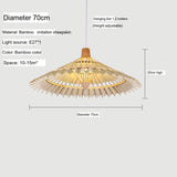 BOJI Yuzuki Elegant Woven Ceiling Lamp - Chinese Style Living Room Light. from BOJI