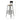 WEIMEI Lucerne Vintage Industrial Style Narrow Bar Table & Chair Set from WEIMEI