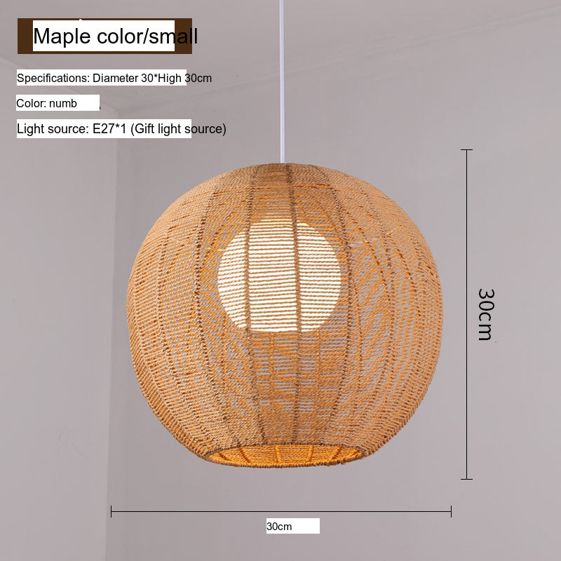 BOJI Kintaro Artistic Woven Lampshade Ceiling Lamp from BOJI