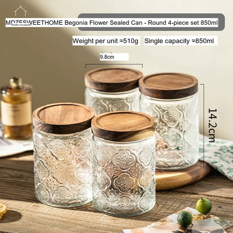 MH Zephyra Elegant Airtight Storage Jar from MH