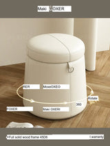MOXER Lucinda Elegant Light Luxury Makeup Stool from MOXER