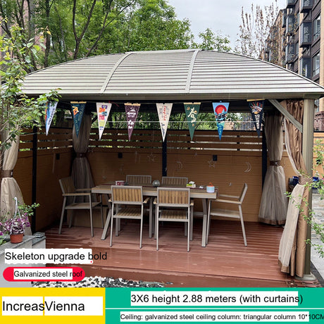 MOJIA Thalassa High-End Outdoor Pavilion for Luxurious Spaces from MOJIA
